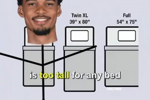 超级大床！文班晚上休息的特殊房间！劳资协定的特殊条款！